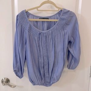 Zara, size L, scoop neck blouse